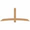 Ekena Millwork Bellingham Timber Gable Bracket, Western Red Cedar, 84"W x 38"H x 5 1/2"D x 5 1/2"F, 11/12 Pitch GBW084X38X0606BEL00SWR - alternate 1